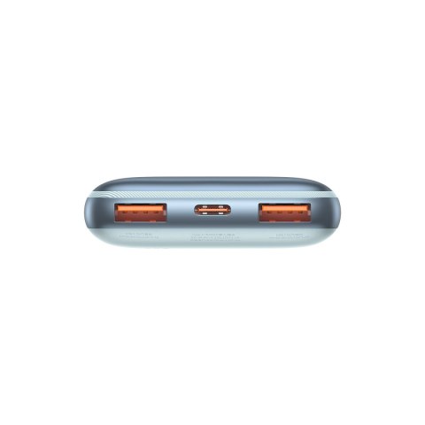 BIPOW PRO POWERBANK 10000MAH 20W + KABEL USB 3A 0.3M NIEBIESKI BIPOW PRO POWERBANK 10000MAH 20W + KABEL USB 3A 0.3M NIEBIESKI