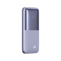 BIPOW PRO POWERBANK 10000MAH 22.5W + KABEL USB 3A 0.3M FIOLETOWY