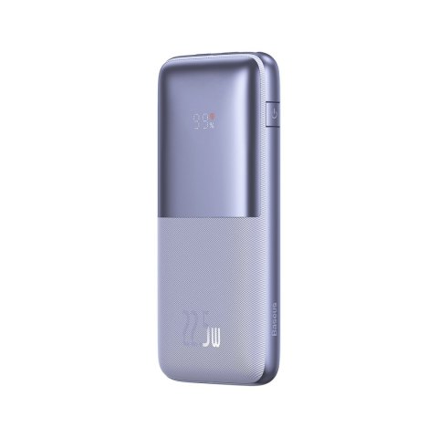 BIPOW PRO POWERBANK 10000MAH 22.5W + KABEL USB 3A 0.3M FIOLETOWY BIPOW PRO POWERBANK 10000MAH 22.5W + KABEL USB 3A 0.3M FIOLETOWY
