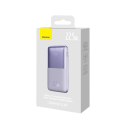 BIPOW PRO POWERBANK 10000MAH 22.5W + KABEL USB 3A 0.3M FIOLETOWY