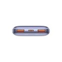 BIPOW PRO POWERBANK 10000MAH 22.5W + KABEL USB 3A 0.3M FIOLETOWY