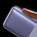 BIPOW PRO POWERBANK 10000MAH 22.5W + KABEL USB 3A 0.3M FIOLETOWY
