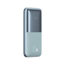 BIPOW PRO POWERBANK 10000MAH 22.5W + KABEL USB 3A 0.3M NIEBIESKI