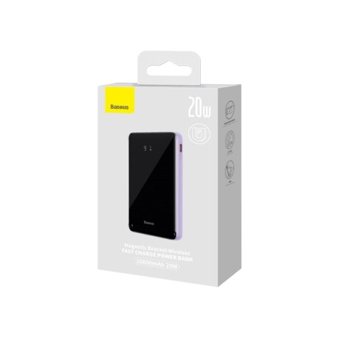 FAST CHARGE POWER BANK 10000MAH 20W USB-C 50CM FIOLETOWY FAST CHARGE POWER BANK 10000MAH 20W USB-C 50CM FIOLETOWY