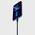FLASH SERIES II KABEL USB-C USB TYP A IPHONE LIGHTNING MICROUSB 100W 1.5M NIEBIESKI