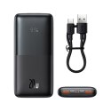 POWERBANK BIPOW PRO 10000MAH 20W Z KABLEM USB USB-C 3A 0.3M CZARNY
