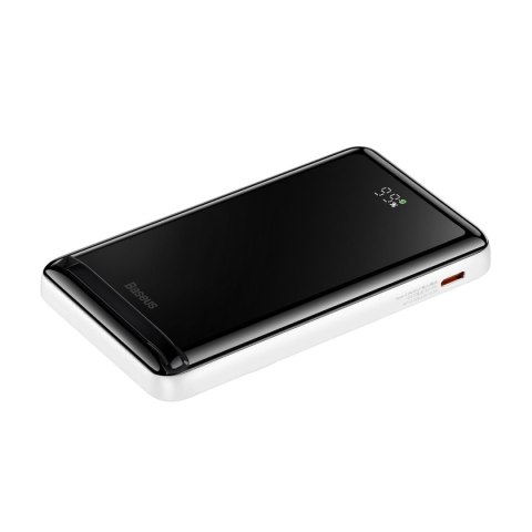 POWERBANK Z BEZPRZEWODOWYM ŁADOWANIEM MAGSAFE 10000MAH 20W KABEL USB-C 0.5M BIAŁY POWERBANK Z BEZPRZEWODOWYM ŁADOWANIEM MAGSAFE 10000MAH 20W KABEL USB-C 0.5M BIAŁY