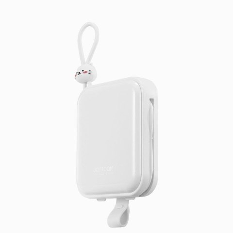 POWERBANK Z PODSTAWKĄ KABEL USB-C I IPHONE LIGHTNING CUTIE SERIES 10000MAH 22.5W BIAŁY POWERBANK Z PODSTAWKĄ KABEL USB-C I IPHONE LIGHTNING CUTIE SERIES 10000MAH 22.5W BIAŁY