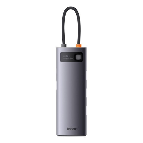 STACJA DOKUJĄCA HUB 8W1 USB-C 1XHDMI 3XUSB 3.2 1XPOWER DELIVERY CZYTNIK KART SD CZYTNIK KART TF VGA SZARY STACJA DOKUJĄCA HUB 8W1 USB-C 1XHDMI 3XUSB 3.2 1XPOWER DELIVERY CZYTNIK KART SD CZYTNIK KART TF VGA SZARY