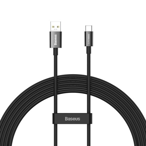 SUPERIOR SERIES KABEL SUPERVOOC USB-A DO USB-C 65W 2M CZARNY SUPERIOR SERIES KABEL SUPERVOOC USB-A DO USB-C 65W 2M CZARNY