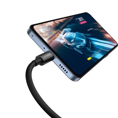 SUPERIOR SERIES KABEL SUPERVOOC USB-A DO USB-C 65W 2M CZARNY SUPERIOR SERIES KABEL SUPERVOOC USB-A DO USB-C 65W 2M CZARNY