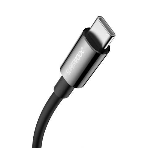 SUPERIOR SERIES KABEL SUPERVOOC USB-A DO USB-C 65W 2M CZARNY SUPERIOR SERIES KABEL SUPERVOOC USB-A DO USB-C 65W 2M CZARNY