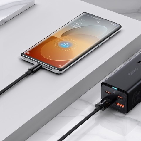SUPERIOR SERIES KABEL SUPERVOOC USB-A DO USB-C 65W 2M CZARNY SUPERIOR SERIES KABEL SUPERVOOC USB-A DO USB-C 65W 2M CZARNY