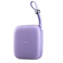 POWERBANK 10000MAH JELLY SERIES 22.5W Z KABLEM USB-C FIOLETOWY