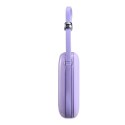 POWERBANK 10000MAH JELLY SERIES 22.5W Z KABLEM USB-C FIOLETOWY