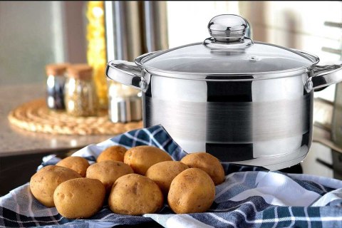 GARNEK Z POKRYWĄ 24CM KINGHOFF KH-4331 6L GARNEK Z POKRYWĄ 24CM KINGHOFF KH-4331 6L