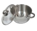 GARNEK Z POKRYWĄ 24CM KINGHOFF KH-4331 6L