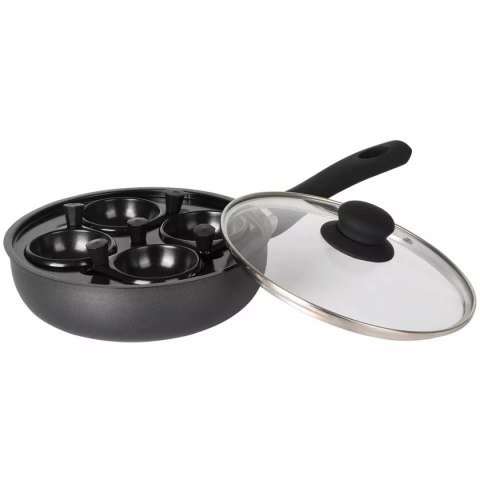 PATELNIA 20CM Z WKŁADEM DO JAJEK KINGHOFF KH-1806 PATELNIA 20CM Z WKŁADEM DO JAJEK KINGHOFF KH-1806