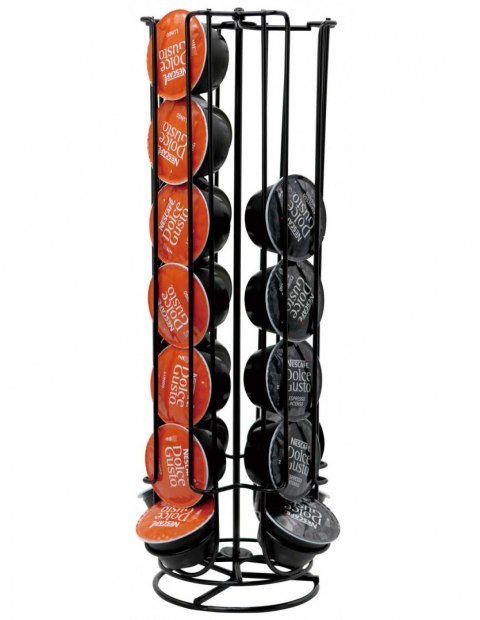 STOJAK OBROTOWY NA KAPSUŁKI DOLCE GUSTO 28SZT. KINGHOFF KH-1570 STOJAK OBROTOWY NA KAPSUŁKI DOLCE GUSTO 28SZT. KINGHOFF KH-1570