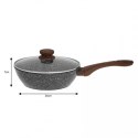 WOK GRANITOWY 24CM GRANIT WOOD KINGHOFF KH-1583