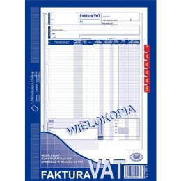 100-1N/E FAKTURA VAT A4-WIELOKOPIA MICHALCZYK I PROKOP