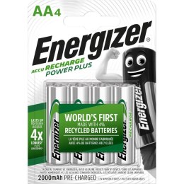 AKUMULATOREK ENERGIZER POWER PLUS AA/HR6 2000MAH NI-MH (4SZT)