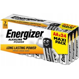 BATERIA ENERGIZER ALKALINE POWER AA/LR6 ALKALICZNA MAXI PACK PUDEŁKO (24SZT)
