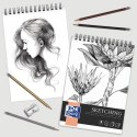 BLOK ARTYSTYCZNY SZKICOWY A4/50K 120G. NA SPIRALI OXFORD 400166128