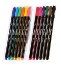 CIENKOPIS TRÓJKĄTNY 0.7MM 12KOLORÓW KC001-B TETIS