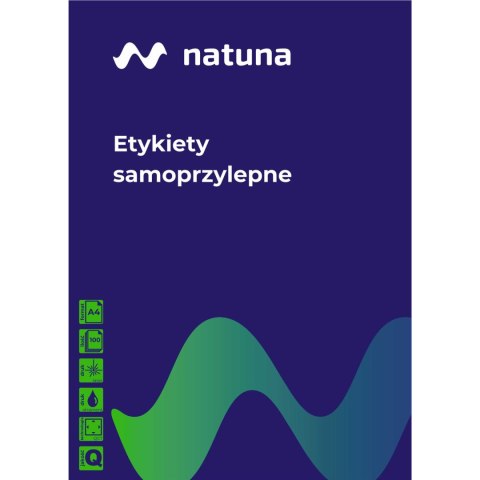 ETYKIETA SAMOPRZYLEPNA NATUNA A4 (100ARK) 105X148MM (4ETYK/ARK) ETYKIETA SAMOPRZYLEPNA NATUNA A4 (100ARK) 105X148MM (4ETYK/ARK)