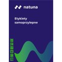 ETYKIETA SAMOPRZYLEPNA NATUNA A4 (100ARK) 105X74MM (8ETYK/ARK)