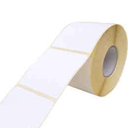 ETYKIETA TERMICZNA NA ROLI BULK 100X150MM 500SZT GILZA 102MM ECO/BIAŁE/ZAOKRĄGLONE ROGI