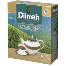 HERBATA DILMAH GOLD (100 TOREBEK*2G) CZARNA