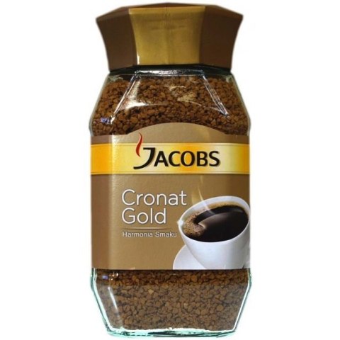 KAWA JACOBS CRONAT GOLD INSTANT 200G ROZPUSZCZALNA KAWA JACOBS CRONAT GOLD INSTANT 200G ROZPUSZCZALNA