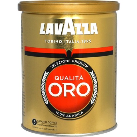 KAWA LAVAZZA QUALITA ORO MIELONA 250G PUSZKA KAWA LAVAZZA QUALITA ORO MIELONA 250G PUSZKA