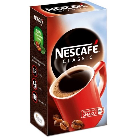 KAWA NESCAFE CLASSIC 500G ROZPUSZCZALNA KARTONIK KAWA NESCAFE CLASSIC 500G ROZPUSZCZALNA KARTONIK