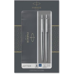 KOMPLET OŁÓWEK + DŁUGOPIS JOTTER STAINLESS STEEL CT PARKER 2093256