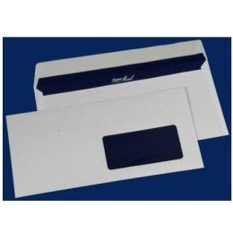 KOPERTA DL HK BIAŁA OKNO PRAWE(400 SZT) SUPER MAIL 11239230 NC 110X220, OKNO 45X90 DO DR.LASEROWYCH
