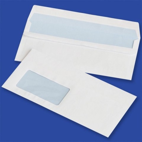 KOPERTY DL SK BIAŁE 75G OKNO LEWE 45X90MM (1000SZT.) NC SAMOKLEJĄCE 11221300 KOPERTY DL SK BIAŁE 75G OKNO LEWE 45X90MM (1000SZT.) NC SAMOKLEJĄCE 11221300