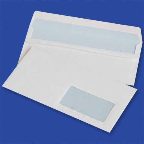 KOPERTY DL SK BIAŁE 75G OKNO PRAWE 45X90MM (1000SZT.) NC SAMOKLEJĄCE 112212007/11221200 KOPERTY DL SK BIAŁE 75G OKNO PRAWE 45X90MM (1000SZT.) NC SAMOKLEJĄCE 112212007/11221200