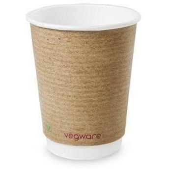 KUBKI PAPIEROWE DWUWARSTWOWE 300ML (25SZT.) 12OZ 100% BIODEGRADOWALNE VDW-12-GR VEGWARE KUBKI PAPIEROWE DWUWARSTWOWE 300ML (25SZT.) 12OZ 100% BIODEGRADOWALNE VDW-12-GR VEGWARE