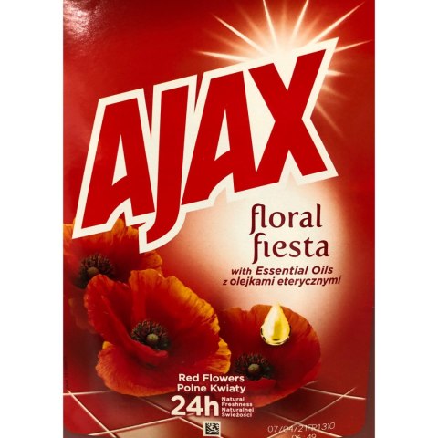 PŁYN DO CZYSZCZENIA UNIWERSALNY AJAX 5L POLNE KWIATY FLORAL FIESTA (CZERWONY) PŁYN DO CZYSZCZENIA UNIWERSALNY AJAX 5L POLNE KWIATY FLORAL FIESTA (CZERWONY)