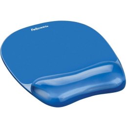 PODKŁADKA POD MYSZ I NADGARSTEK FELLOWES CRYSTAL NIEBIESKA 9114120