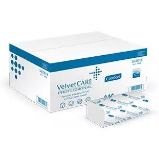 RĘCZNIK BIAŁY VELVET ZZ V-FOLD 3000 SKŁADEK 2WARSTWY 23X25CM CELULOZA 5600016/5600041/5600044 RĘCZNIK BIAŁY VELVET ZZ V-FOLD 3000 SKŁADEK 2WARSTWY 23X25CM CELULOZA 5600016/5600041/5600044