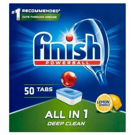 TABLETKI DO ZMYWARKI FINISH ALL IN 1 LEMON (50SZT) TABLETKI DO ZMYWARKI FINISH ALL IN 1 LEMON (50SZT)