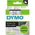 TAŚMA 12MM/7M CZARNY BIAŁA 45013 DYMO S0720530