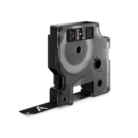TAŚMA BIAŁY NADRUK NA CZARNYM 12MM X 7M DYMO S0720610 TAŚMA BIAŁY NADRUK NA CZARNYM 12MM X 7M DYMO S0720610