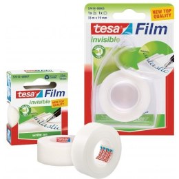 TAŚMA BIUROWA TESAFILM INVISIBLE 19X33M+DYSPENSER EASY CUT 57414-00005