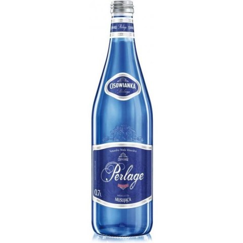 WODA CISOWIANKA 0.7L (12SZT) PERLAGE GAZOWANA SZKŁO WODA CISOWIANKA 0.7L (12SZT) PERLAGE GAZOWANA SZKŁO