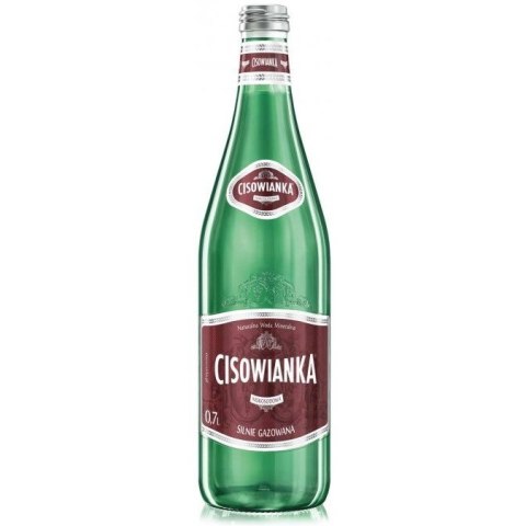 WODA CISOWIANKA 0.7L (12SZT) SILNY GAZ SZKŁO WODA CISOWIANKA 0.7L (12SZT) SILNY GAZ SZKŁO